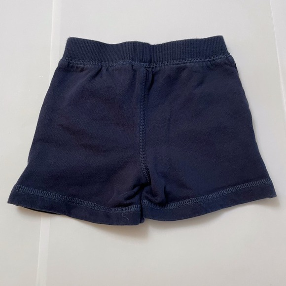 Koala Kids American Flag Summer Shorts Navy Blue Terry Patriotic Size 6 Months - Picture 2 of 7